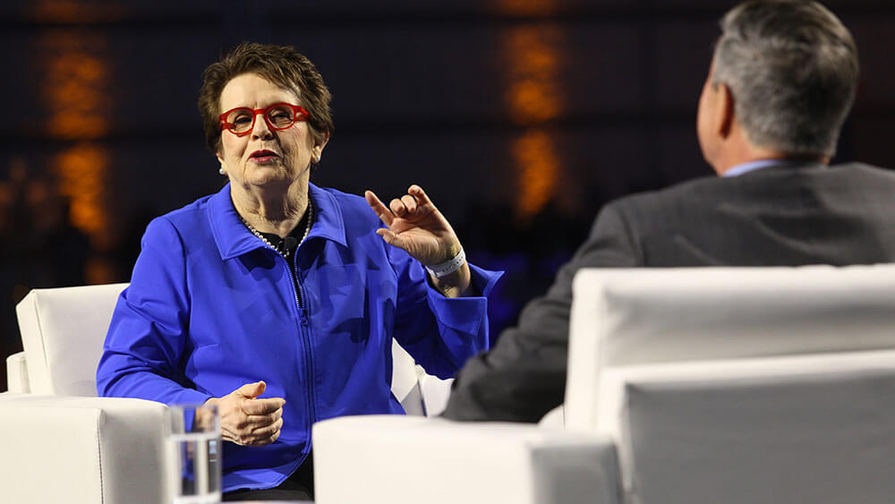 Billie Jean King Says You Can ‘Change the World’
