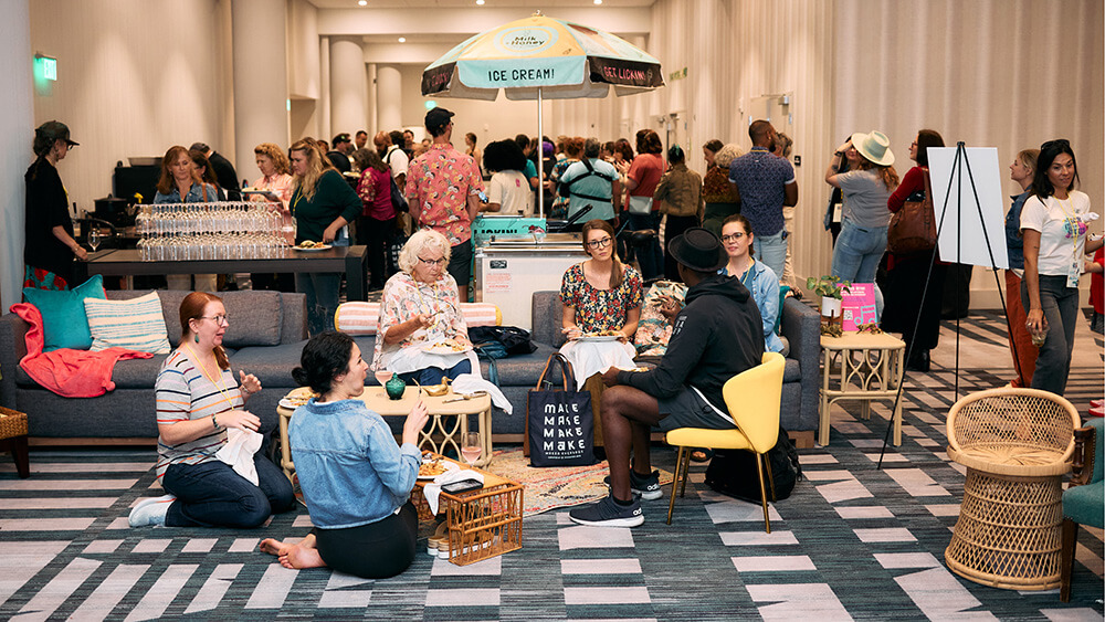 picnic indoors