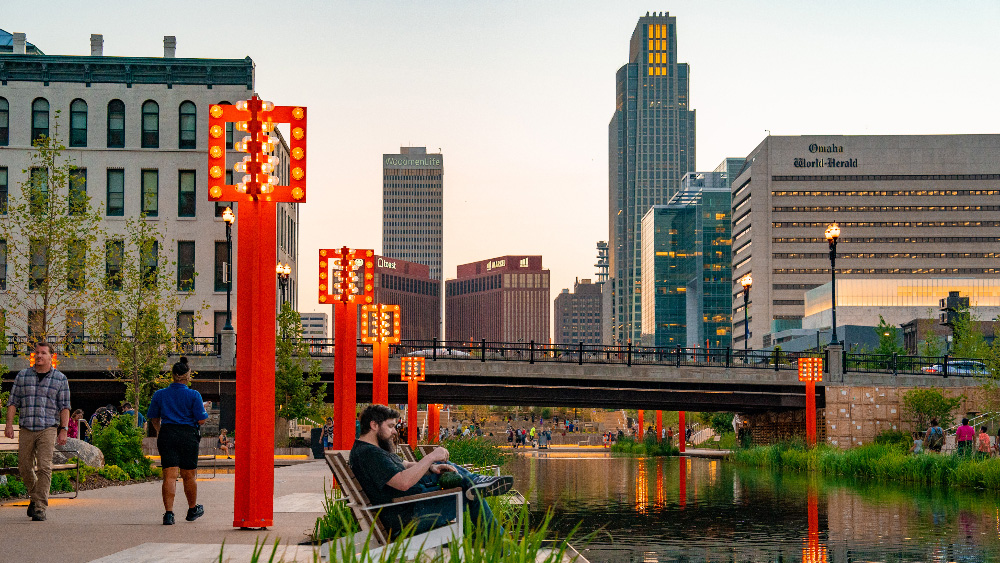 Gene Leahy Mall at The RiverFront